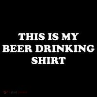 This Is My Beer Drinking Funny Graphic Doggie Tank thumb 4