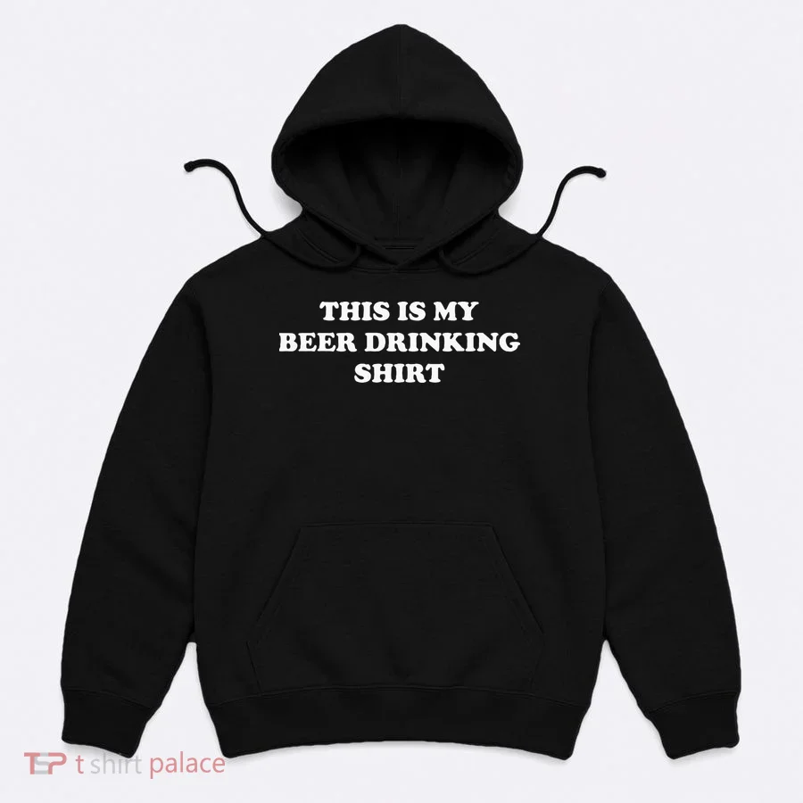 This Is My Beer Drinking Funny Graphic Hoodie