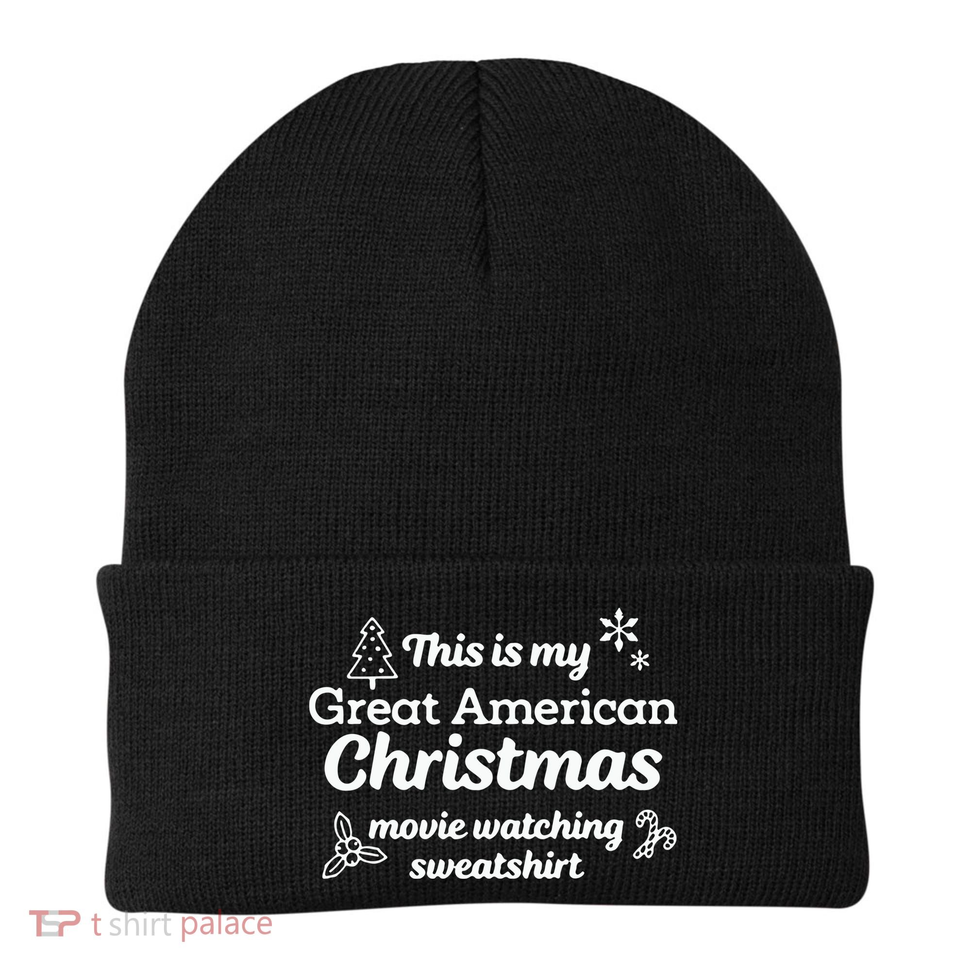 This Is My Great American Chistmas Movie Watching Beanie