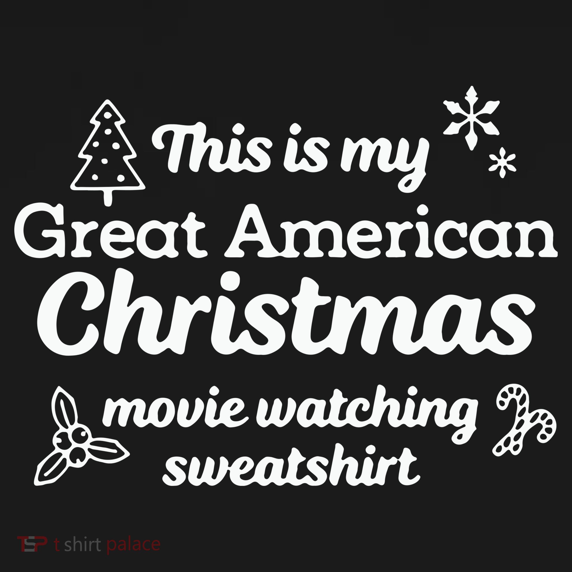 This Is My Great American Chistmas Movie Watching Mousepad