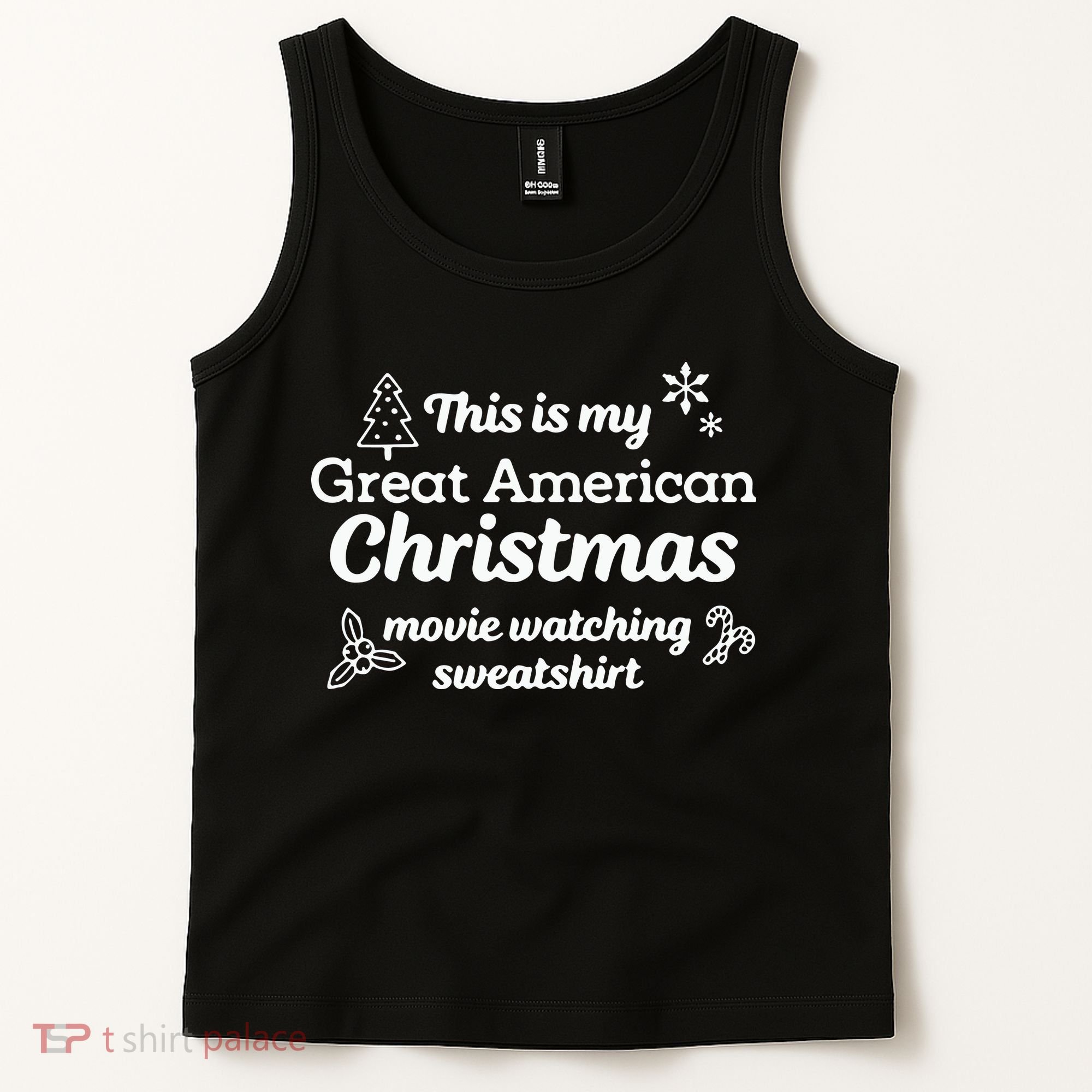 This Is My Great American Chistmas Movie Watching Tank Top