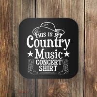 This Is My Country Music Concert Coaster thumb 0