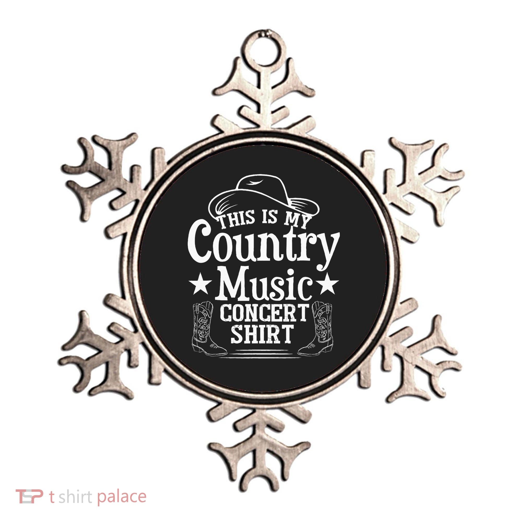 This Is My Country Music Concert Ornament