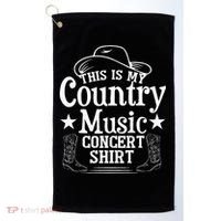 This Is My Country Music Concert Golf Towel thumb 0