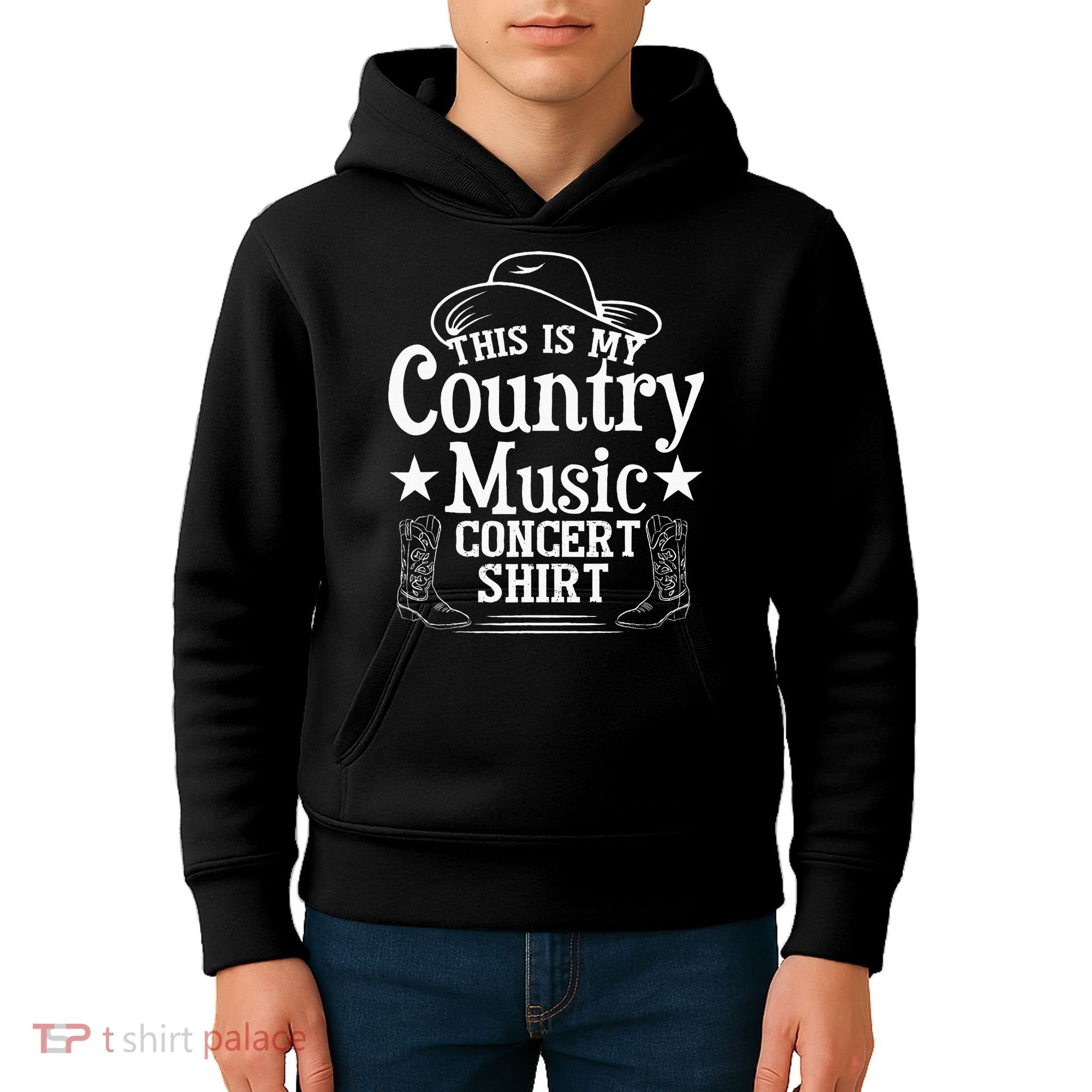 This Is My Country Music Concert Kids Hoodie
