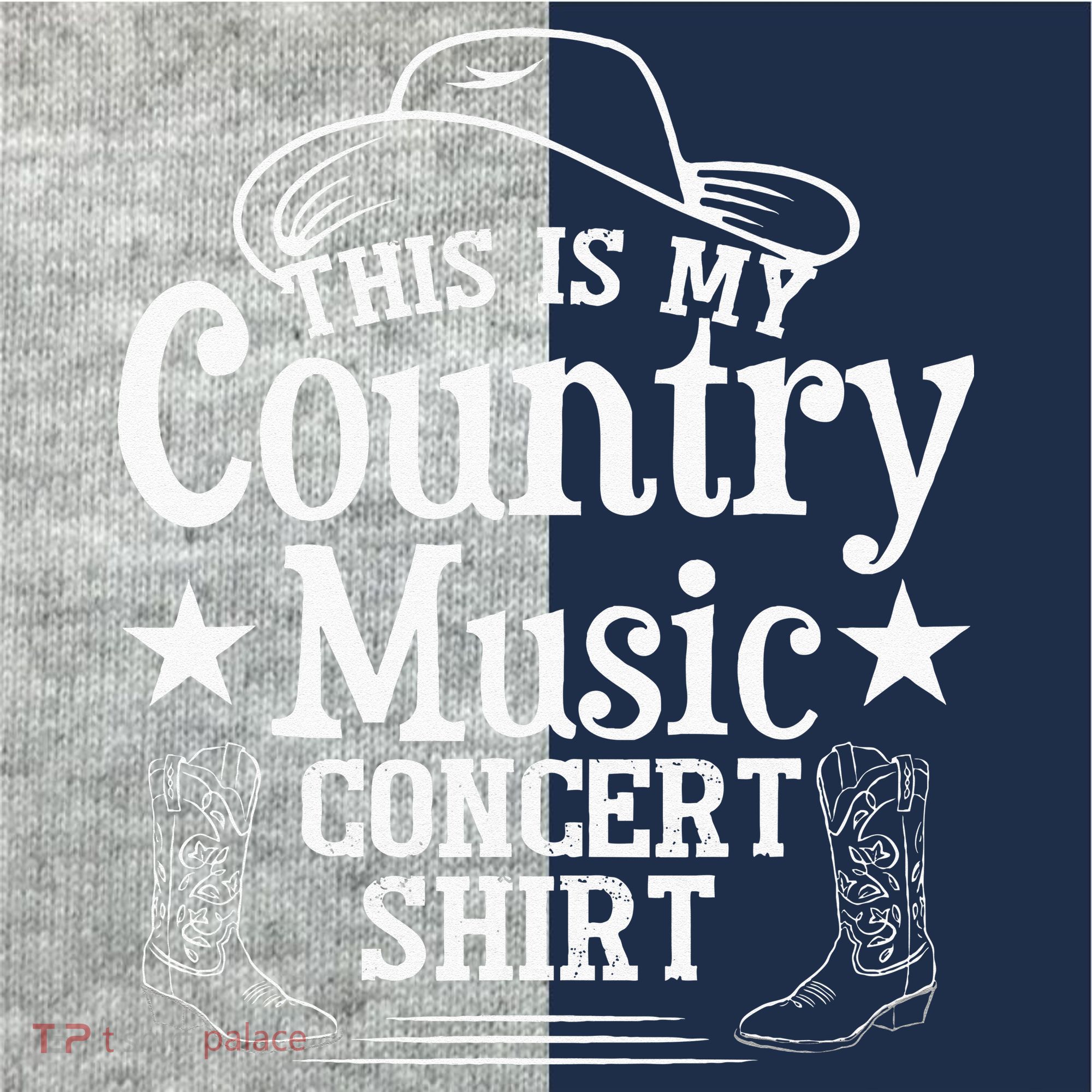 This Is My Country Music Concert Kids Colorblock Raglan Jersey