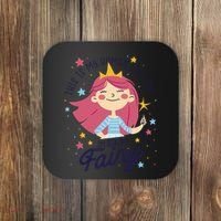 This Is My Human Costume I'm Really A Fairy Cute Halloween Coaster thumb 0