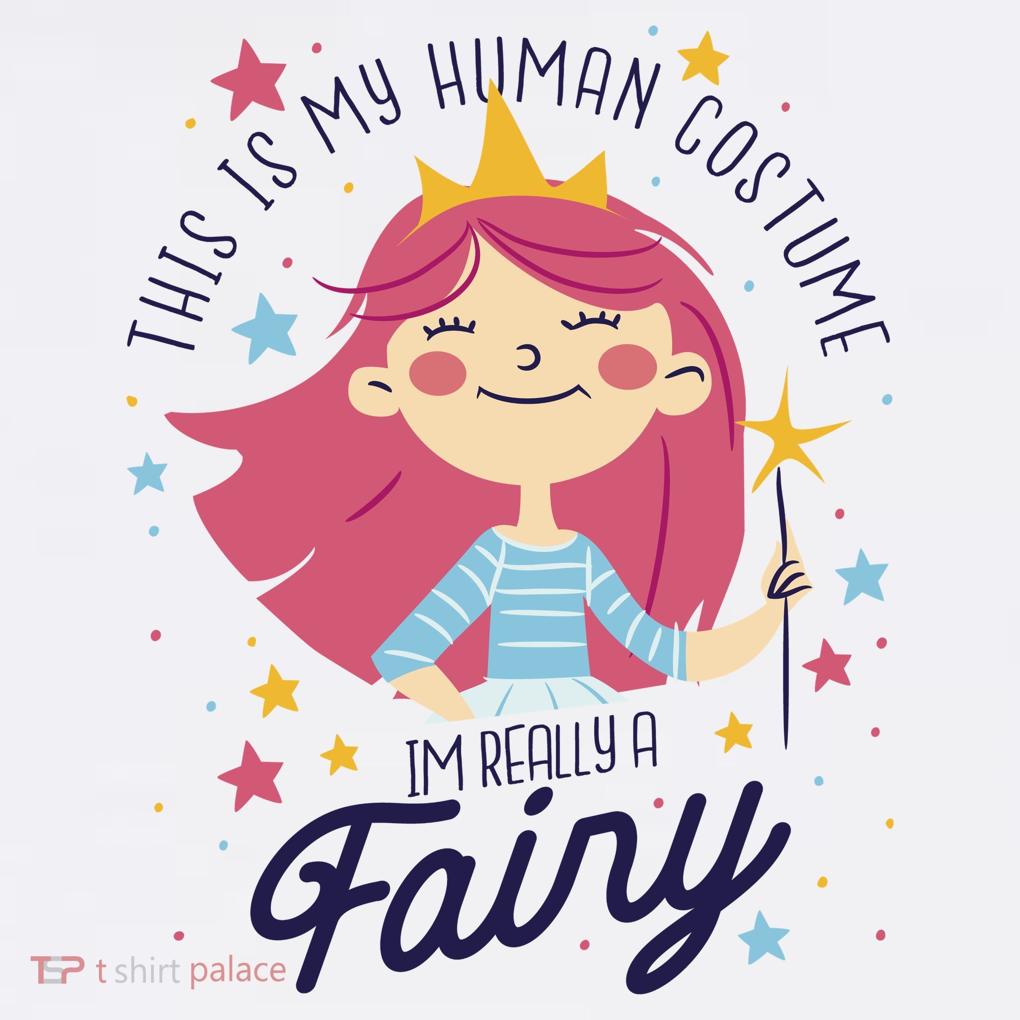 This Is My Human Costume I'm Really A Fairy Cute Halloween Hoodie
