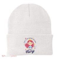This Is My Human Costume I'm Really A Fairy Cute Halloween Beanie thumb 0