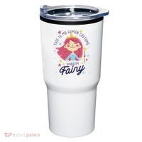 This Is My Human Costume I'm Really A Fairy Cute Halloween Tumbler thumb 0