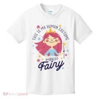 This Is My Human Costume I'm Really A Fairy Cute Halloween Kids T-Shirt thumb 0