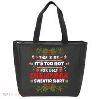 This Is My It's Too Hot For Ugly Christmas Sweater Tote Bag thumb 0