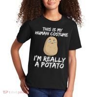 This Is My Human Costume Im Really A Potato Kids T-Shirt thumb 2
