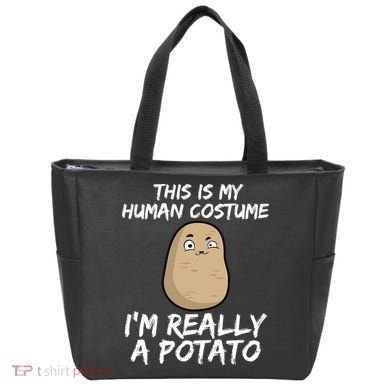 This Is My Human Costume Im Really A Potato Tote Bag