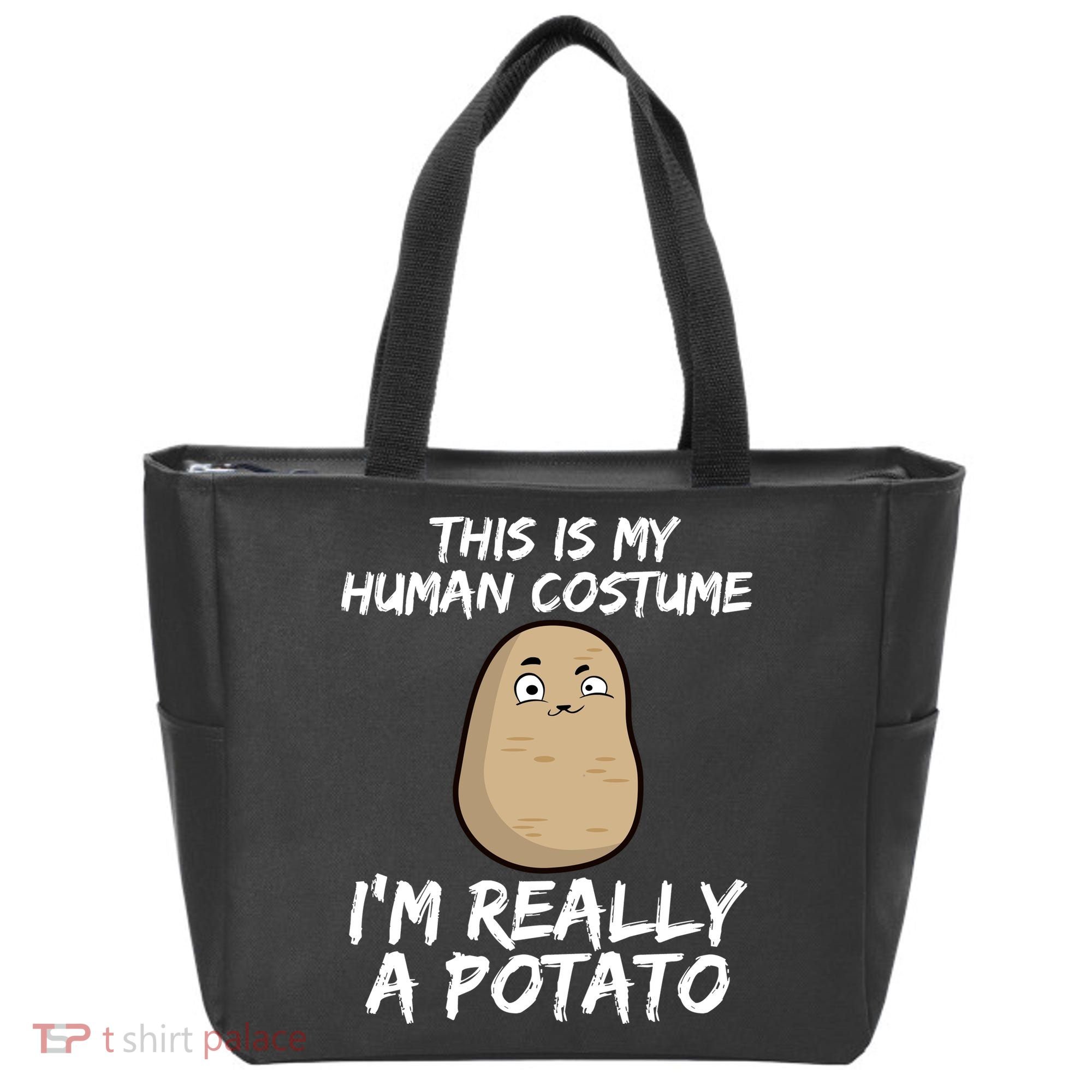 This Is My Human Costume Im Really A Potato Tote Bag