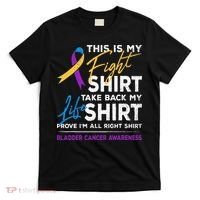 This Is My Fight Bladder Cancer Awareness Month Ribbon T-Shirt thumb 0