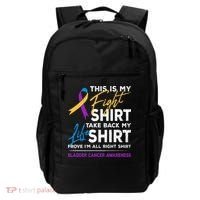 This Is My Fight Bladder Cancer Awareness Month Ribbon Backpack thumb 0