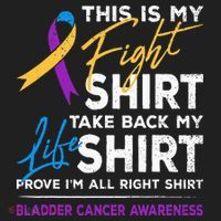 This Is My Fight Bladder Cancer Awareness Month Ribbon Beanie thumb 2