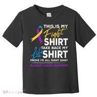 This Is My Fight Bladder Cancer Awareness Month Ribbon Toddler T-Shirt thumb 0