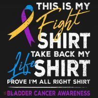 This Is My Fight Bladder Cancer Awareness Month Ribbon Kids Sweatshirt thumb 2