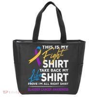 This Is My Fight Bladder Cancer Awareness Month Ribbon Tote Bag thumb 0