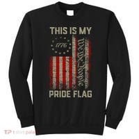This Is My Pride Flag Usa American Patriotic 4th Of July Sweatshirt thumb 0