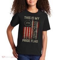 This Is My Pride Flag Usa American Patriotic 4th Of July Kids T-Shirt thumb 2