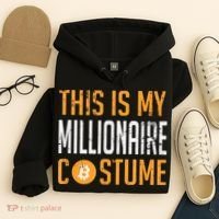 This Is My Millionaire Bitcoin Costume Halloween Hoodie thumb 4