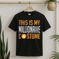 This Is My Millionaire Bitcoin Costume Halloween T-Shirt thumb 2