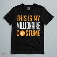 This Is My Millionaire Bitcoin Costume Halloween T-Shirt thumb 5