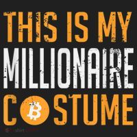 This Is My Millionaire Bitcoin Costume Halloween Beanie thumb 2