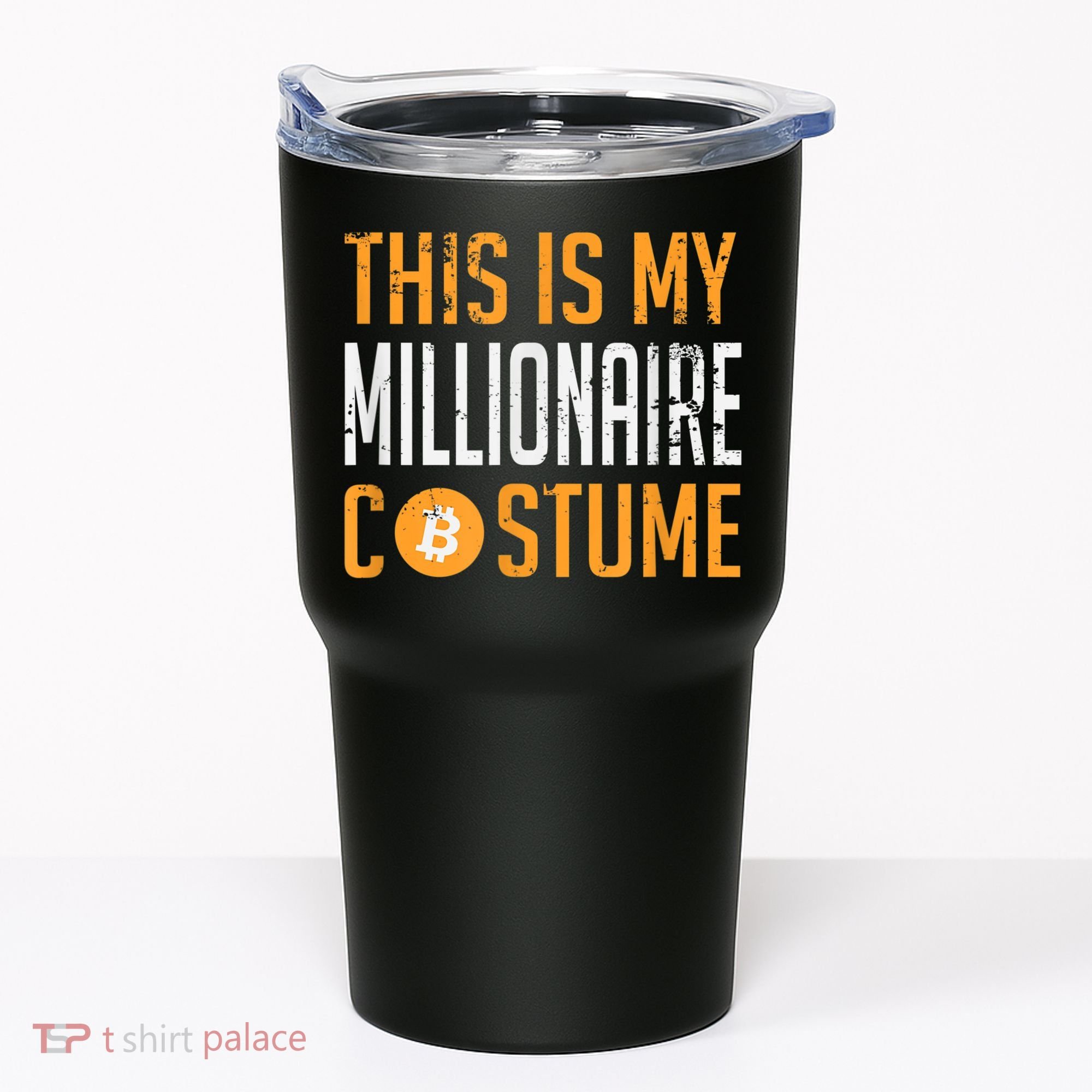 This Is My Millionaire Bitcoin Costume Halloween Tumbler