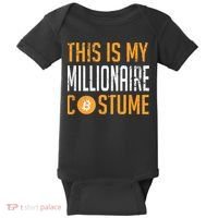 This Is My Millionaire Bitcoin Costume Halloween Baby Bodysuit thumb 0