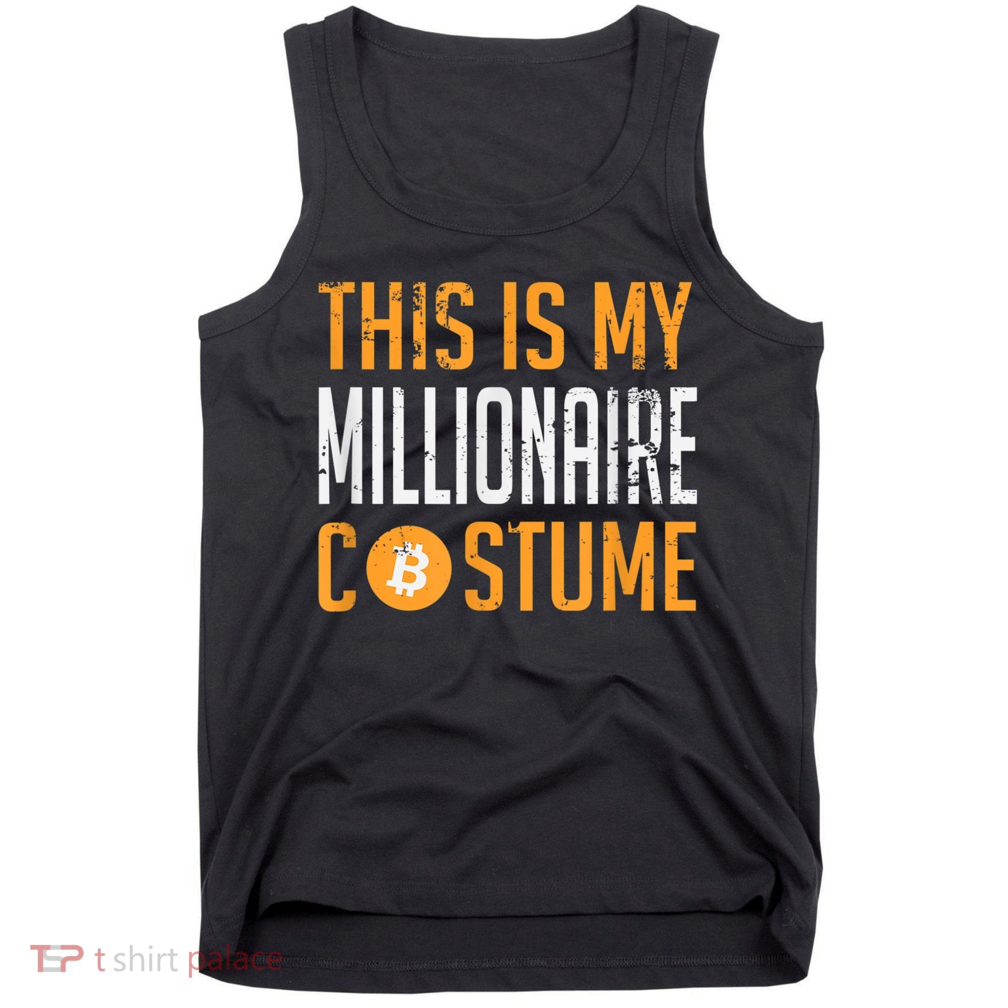 This Is My Millionaire Bitcoin Costume Halloween Tank Top