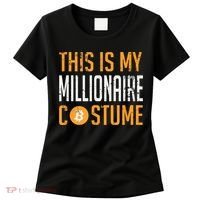 This Is My Millionaire Bitcoin Costume Halloween Women's T-Shirt thumb 0
