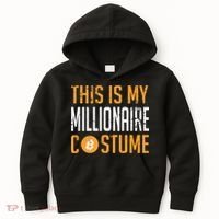 This Is My Millionaire Bitcoin Costume Halloween Kids Hoodie thumb 0