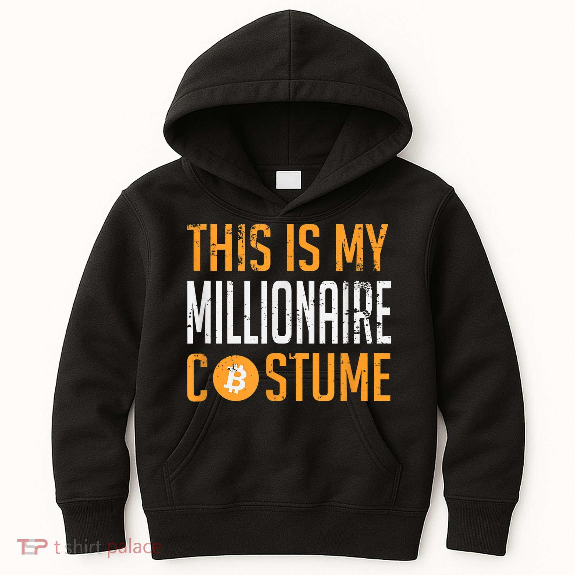 This Is My Millionaire Bitcoin Costume Halloween Kids Hoodie