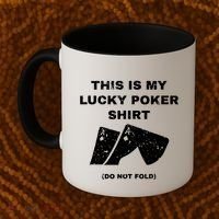 This Is My Lucky Poker Do Not Wash Coffee Mug thumb 2