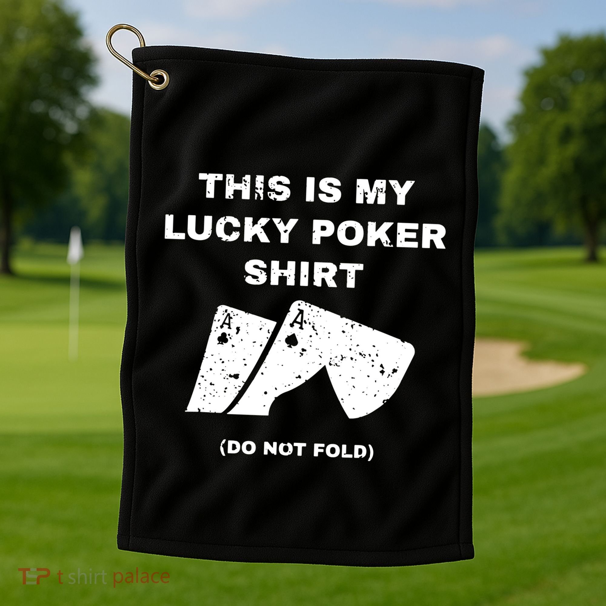 This Is My Lucky Poker Do Not Wash Golf Towel