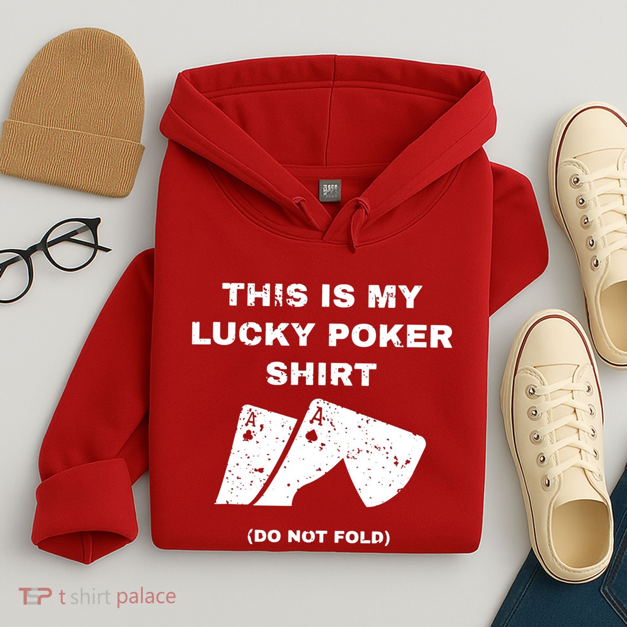 This Is My Lucky Poker Do Not Wash Hoodie