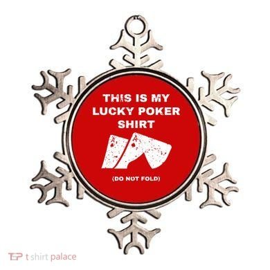 This Is My Lucky Poker Do Not Wash Ornament