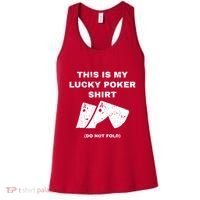 This Is My Lucky Poker Do Not Wash Women's Tank Top thumb 0