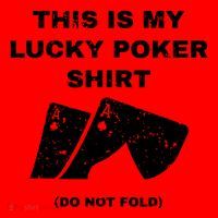 This Is My Lucky Poker Do Not Wash Santa Hat thumb 1