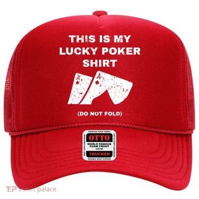 This Is My Lucky Poker Do Not Wash Hat