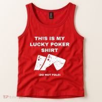 This Is My Lucky Poker Do Not Wash Tank Top thumb 2