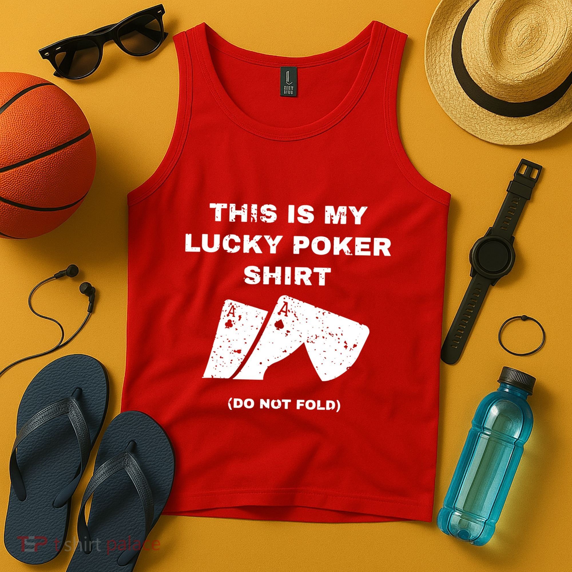 This Is My Lucky Poker Do Not Wash Tank Top