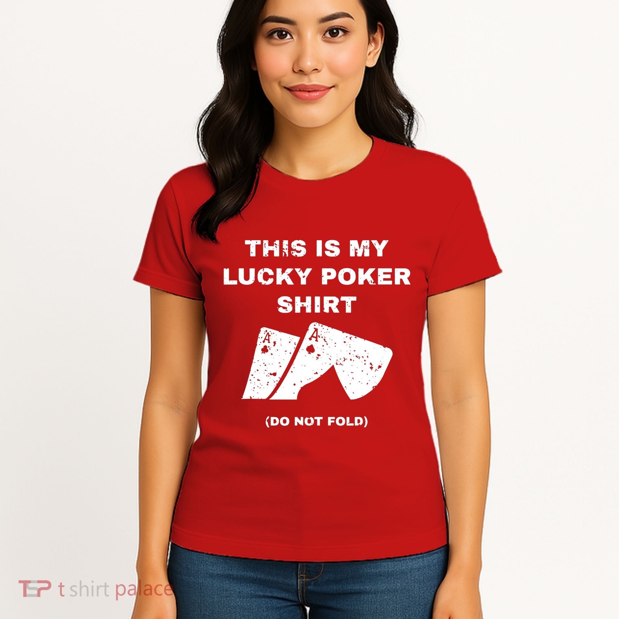 This Is My Lucky Poker Do Not Wash Women's T-Shirt