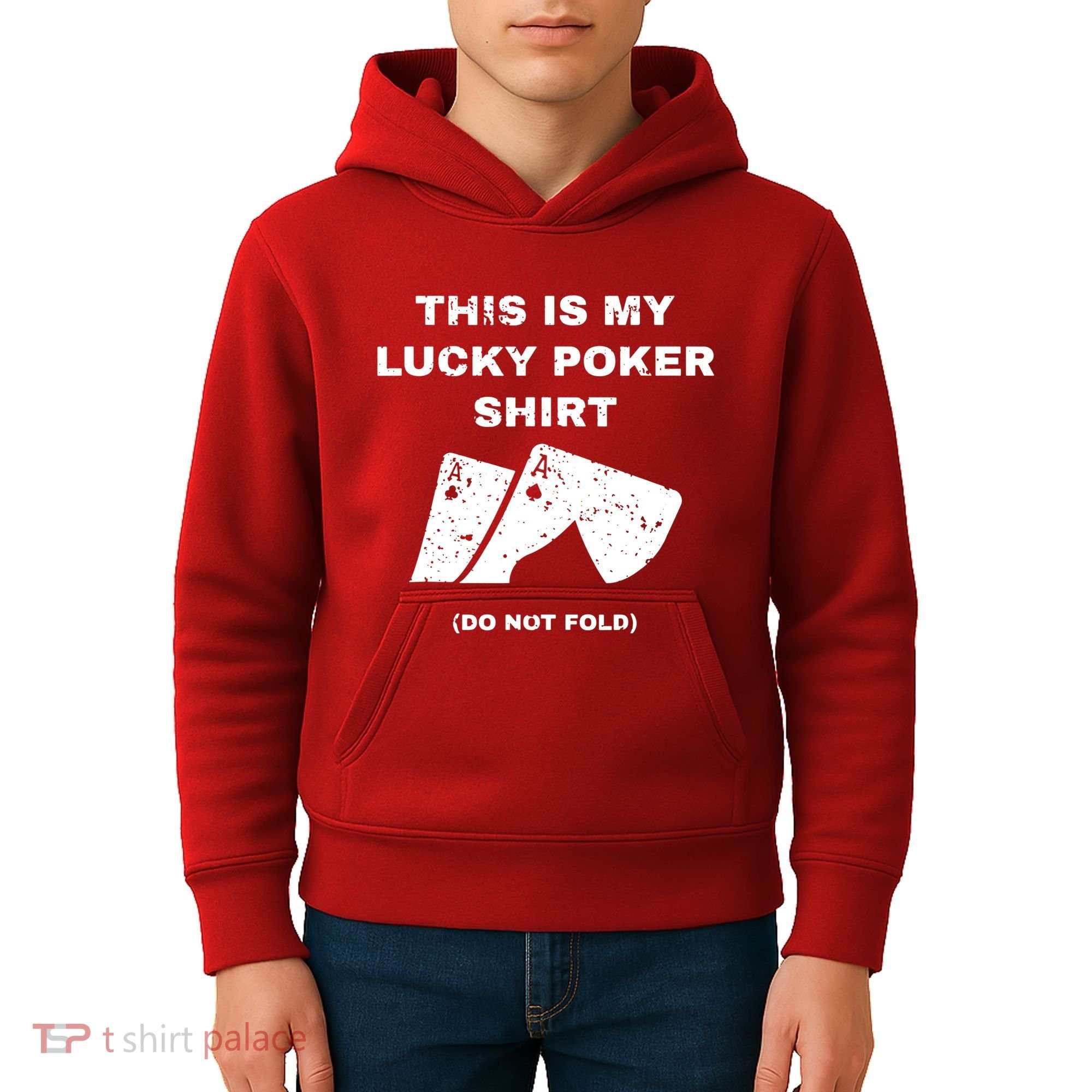 This Is My Lucky Poker Do Not Wash Kids Hoodie