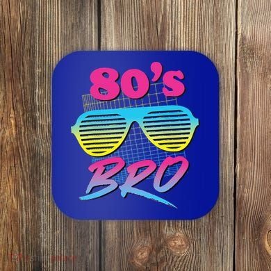 This Is My 80s Bro Costume Party Coaster