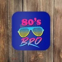 This Is My 80s Bro Costume Party Coaster thumb 0